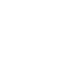 A simple black and white geometric shape resembling a plus sign with thick arms and square cutouts at each corner, on a white background.