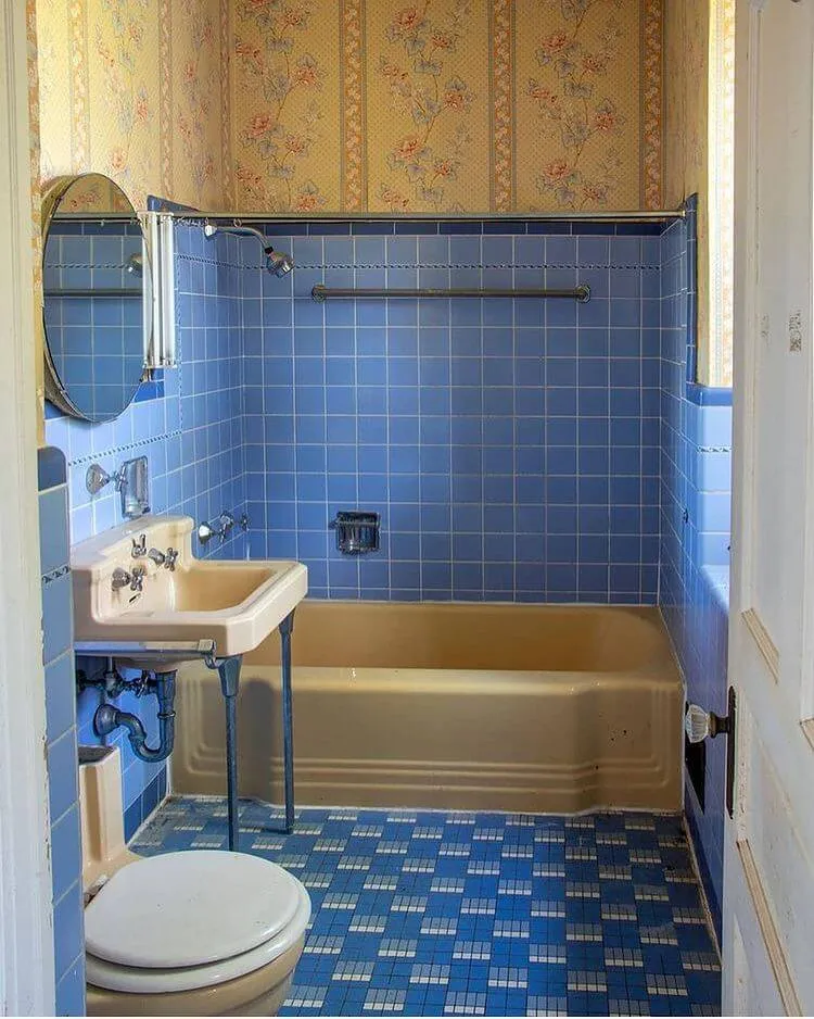 1990年 ビンテージ ポストモダンバスクロックENJOY BATH TIME 1990年