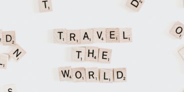Travel the world sign