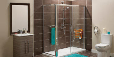 The Refresh safe walk in shower