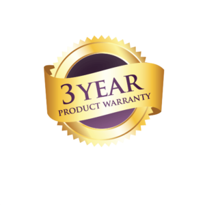 3 Years Product Warranty