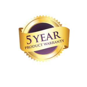 Five Years Product Warranty