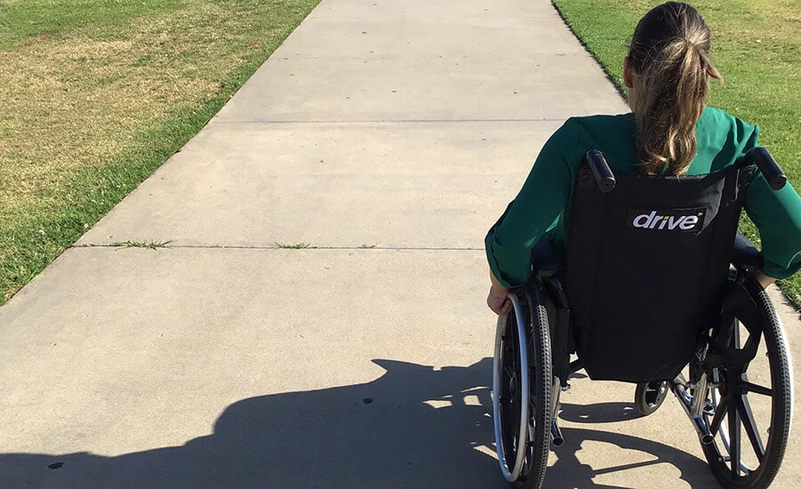 wheelchair user