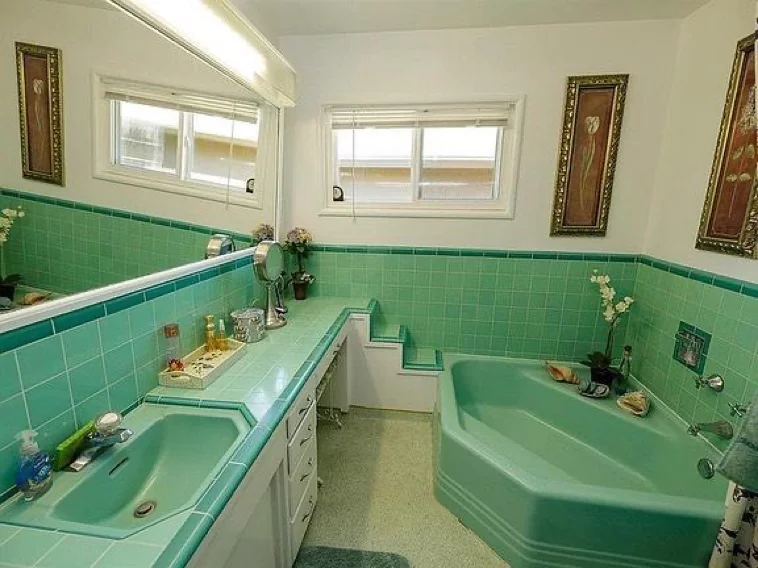 Beautiful Vintage Bathrooms Over The, Vintage Bathroom Tiles Uk