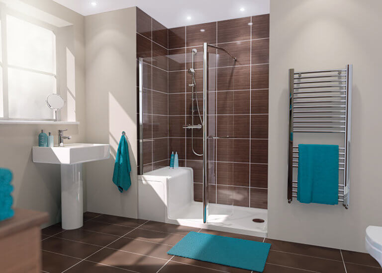 Benefits of Integrated Shower Seating Premiere Care in Bathing