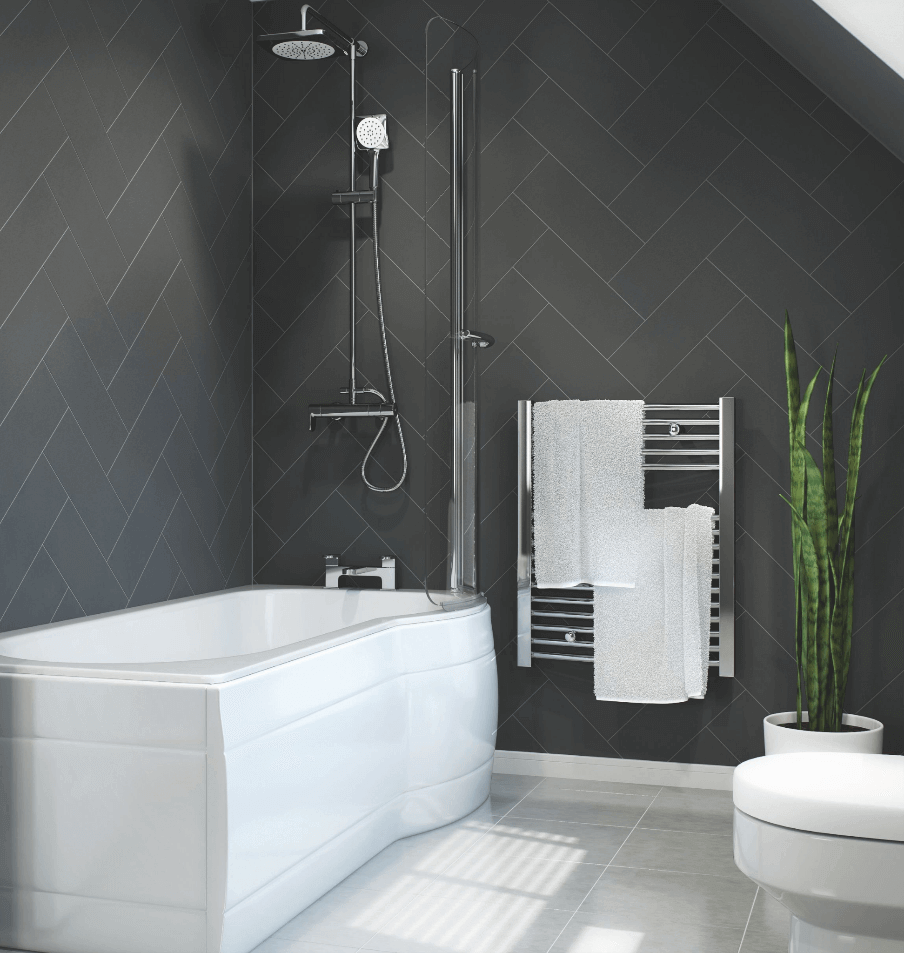 26 Practical & Beautiful Shower Over Bath Ideas for 2023