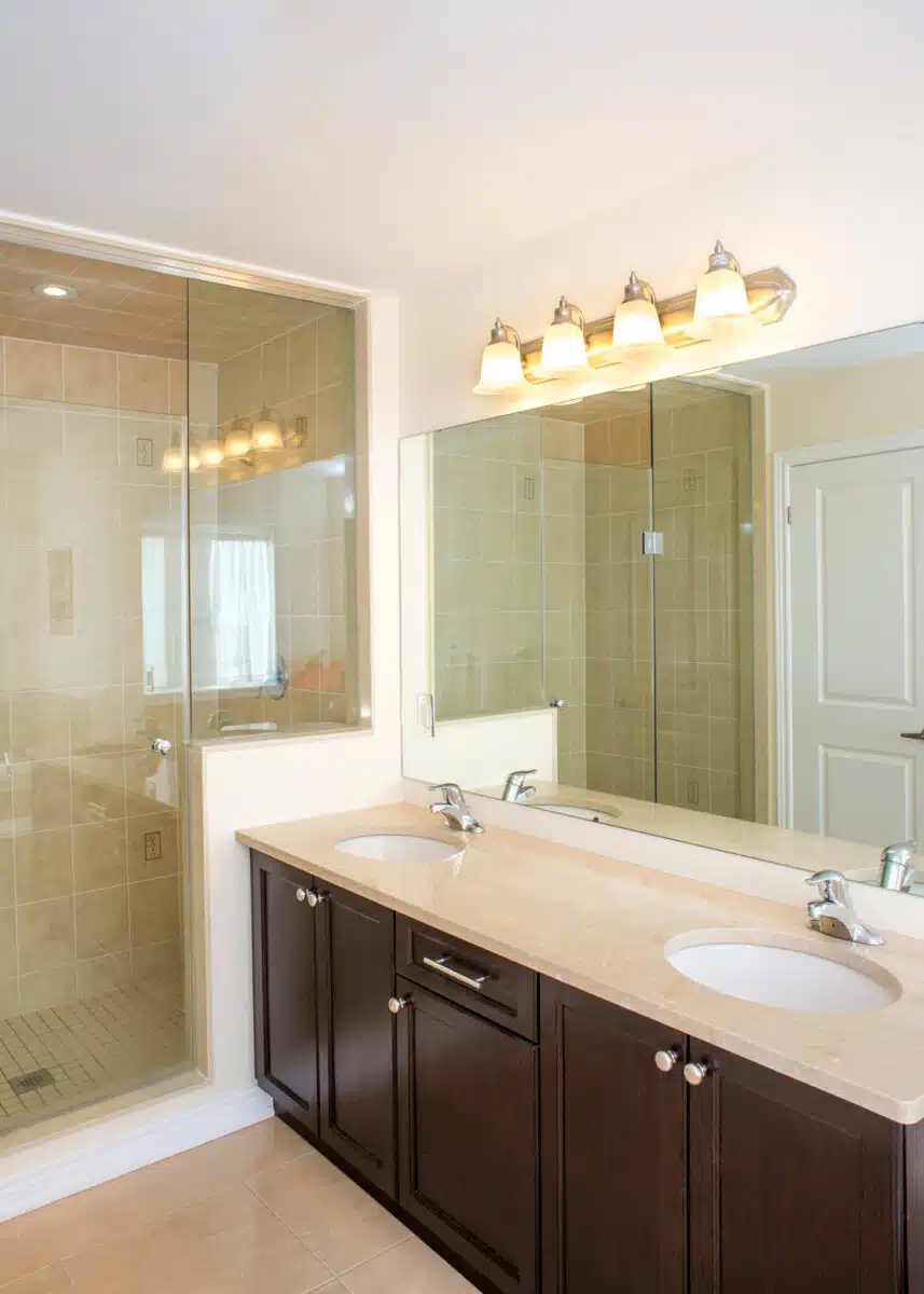 bathroom mirror panels